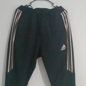 Black & Gold Adidas  Tiro soccer pants